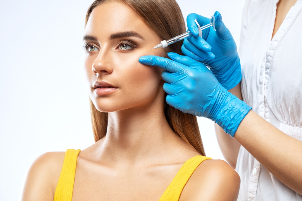 When Should You Choose a Collagen Stimulator Instead of a Filler? 1 Woman getting collagen stimulator injections in Lone Tree